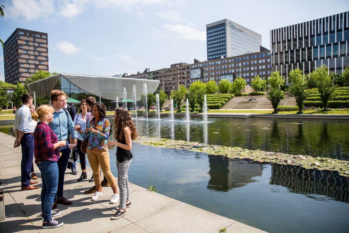 Studies in Rotterdam at Erasmus University